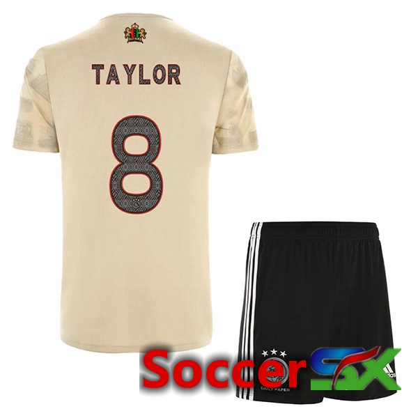 AFC Ajax (Taylor 8) Kids Third Jersey Brown 2022/2023