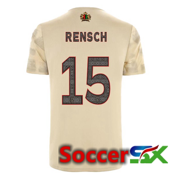 AFC Ajax (Rensch 15) Third Jersey Brown 2022/2023