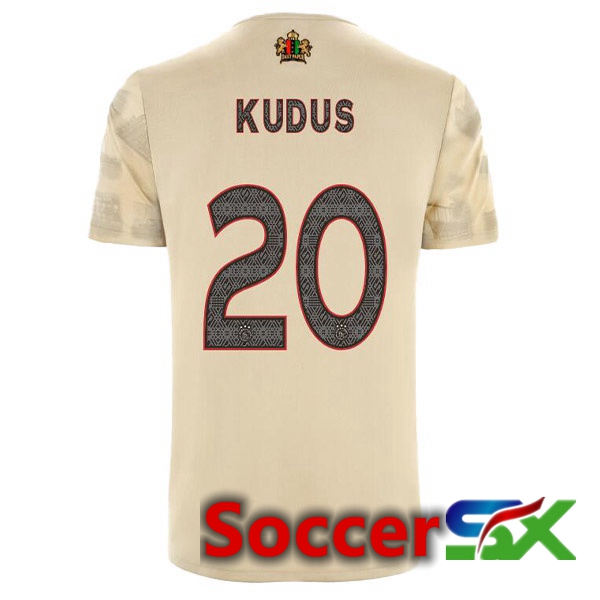 AFC Ajax (Kudus 20) Third Jersey Brown 2022/2023