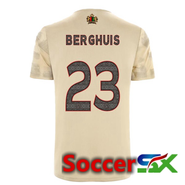 AFC Ajax (Berghuis 23) Third Jersey Brown 2022/2023