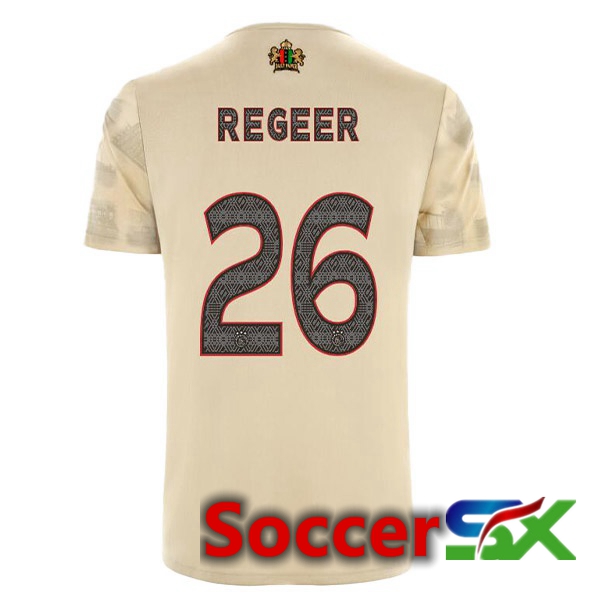 AFC Ajax (Regeer 26) Third Jersey Brown 2022/2023