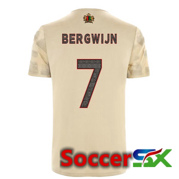 AFC Ajax (Bergwijn 7) Third Jersey Brown 2022/2023