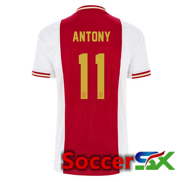 AFC Ajax (Antony 11) Home Jersey White Red 2022 2023