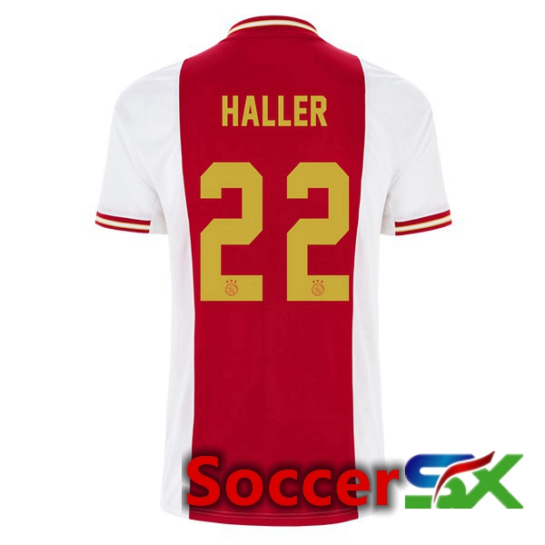 AFC Ajax (Haller 22) Home Jersey White Red 2022 2023
