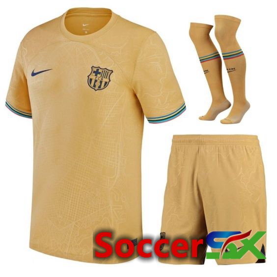 FC Barcelona Away Jersey (Shorts + Sock) 2022/2023