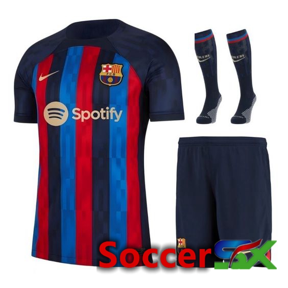 FC Barcelona Home Jersey (Shorts + Sock) Blue 2022/2023