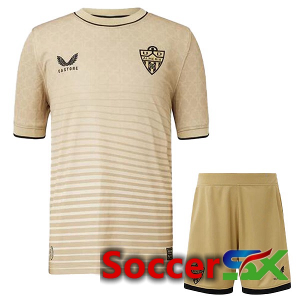 UD Almeria Kids Third Jersey Brown 2022/2023