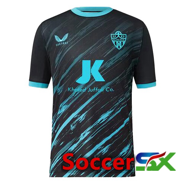 UD Almeria Away Jersey Black Blue 2022/2023