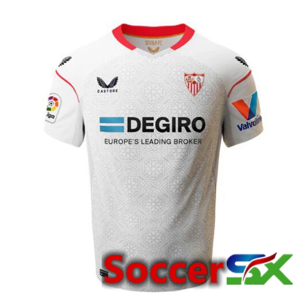 Sevilla FC Home Jersey White 2022 2023