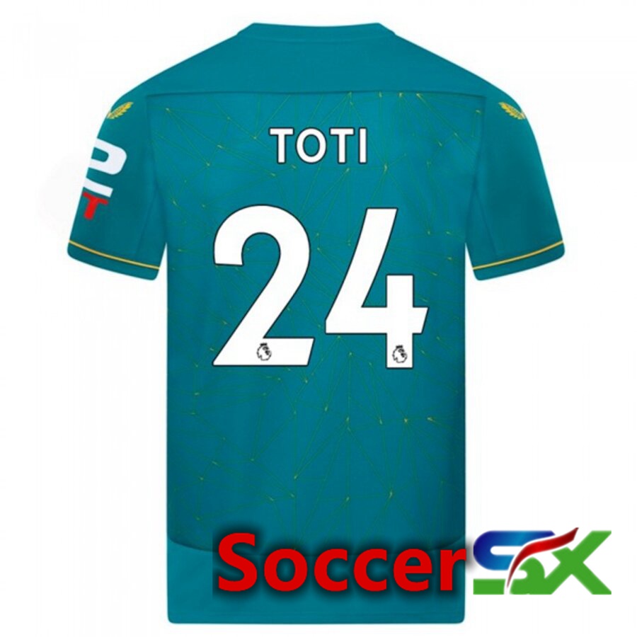 Wolves (TOTI 24) Away Jersey 2022/2023