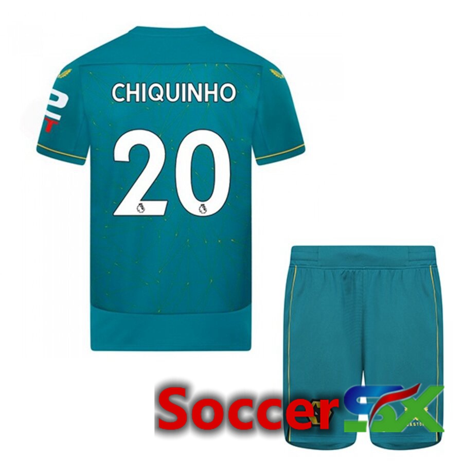 Wolves (CHIQUINHO 20) Kids Away Jersey 2022/2023