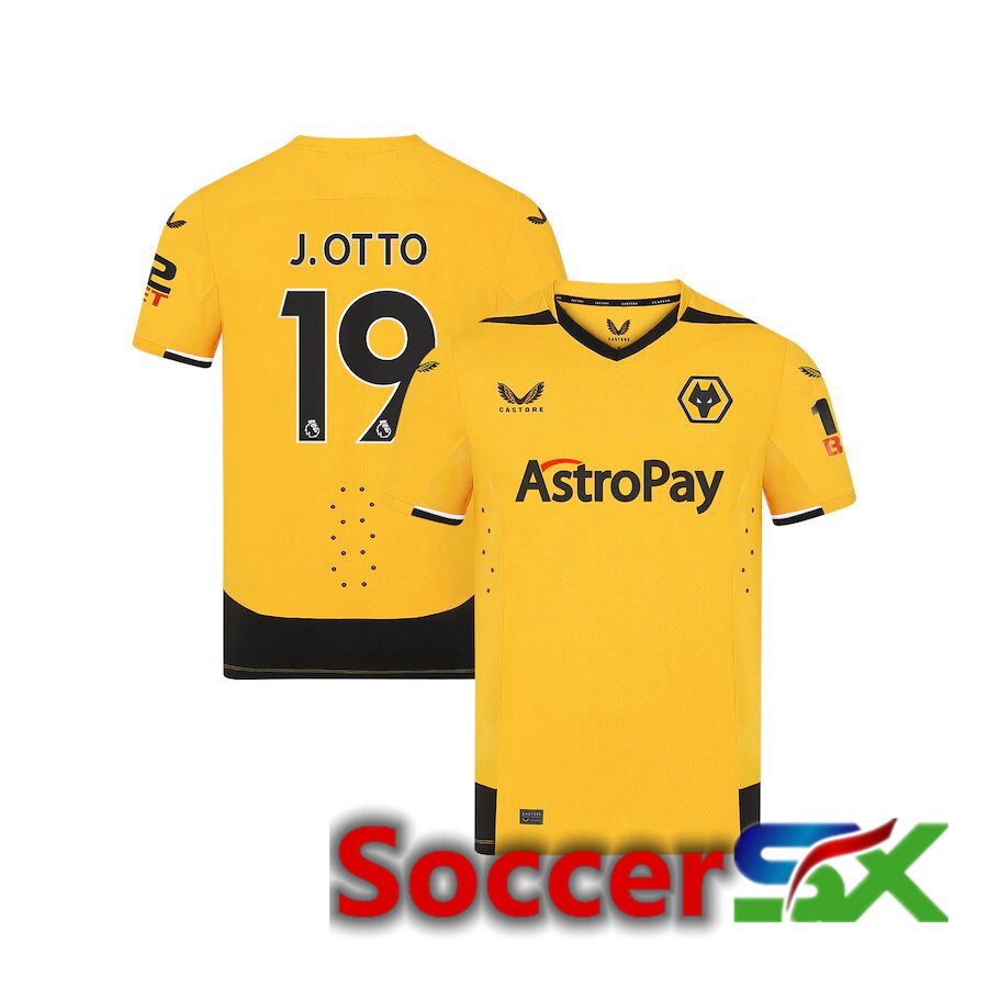 Wolves (J. OTTO 19) Home Jersey 2022/2023