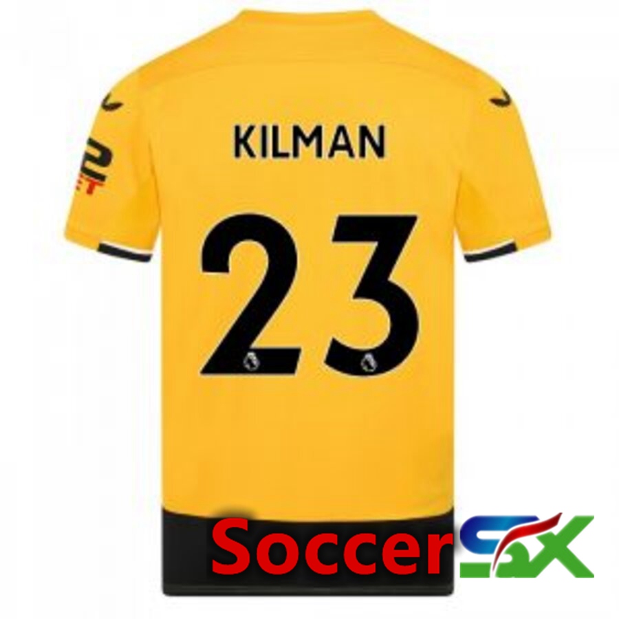 Wolves (KILMAN 23) Home Jersey 2022/2023