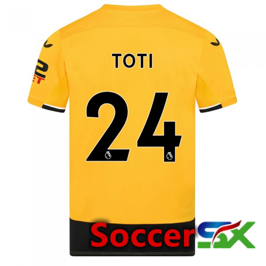 Wolves (TOTI 24) Home Jersey 2022/2023