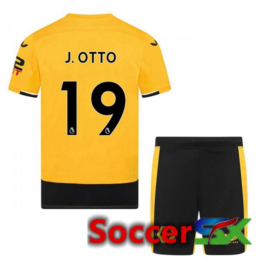Wolves (J. OTTO 19) Kids Home Jersey 2022/2023
