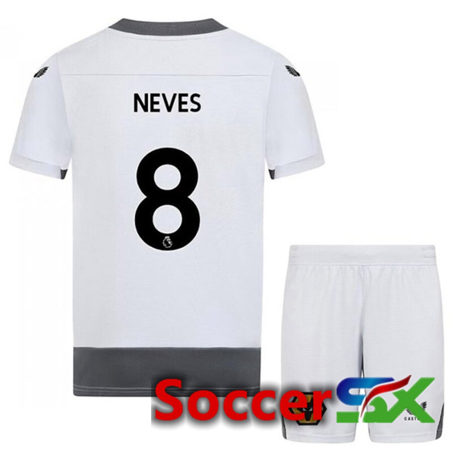 Wolves (NEVES 8) Kids Third Jersey 2022/2023