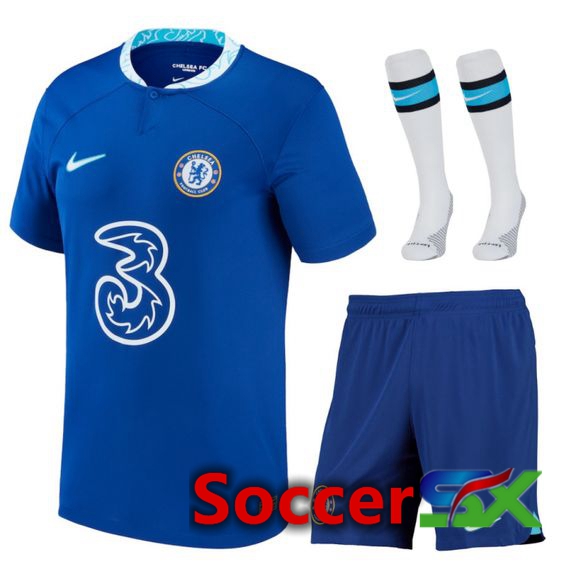 FC Chelsea Home Jersey (Shorts + Sock) 2022/2023