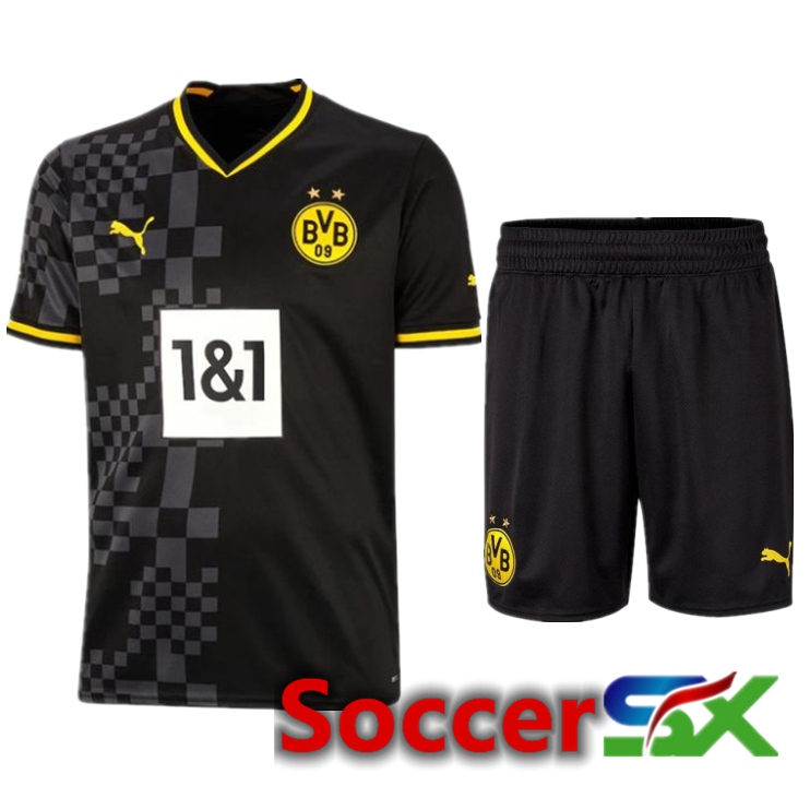 Dortmund BVB Away Jersey + Shorts 2022/2023