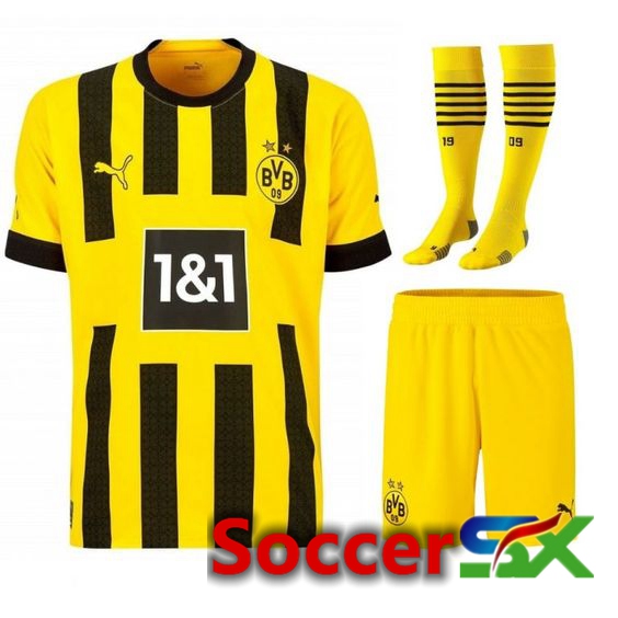 Dortmund BVB Home Jersey (Shorts + Sock) 2022/2023