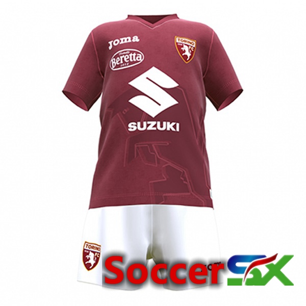 Torino FC Kids Home Jersey Red 2022/2023