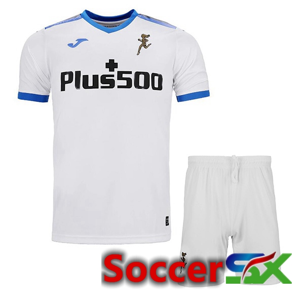 Atalanta Kids Away Jersey White 2022 2023