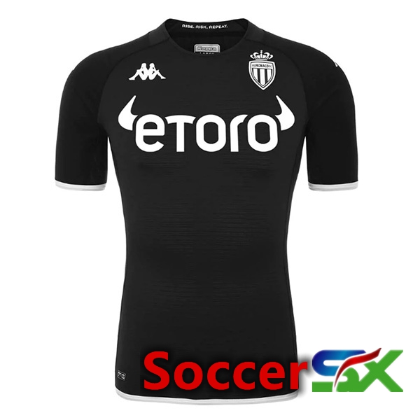 AS Monaco Away Jersey Black 2022/2023