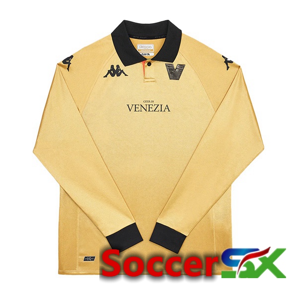 Venise FC Third Jersey Long Sleeve Yellow 2022/2023
