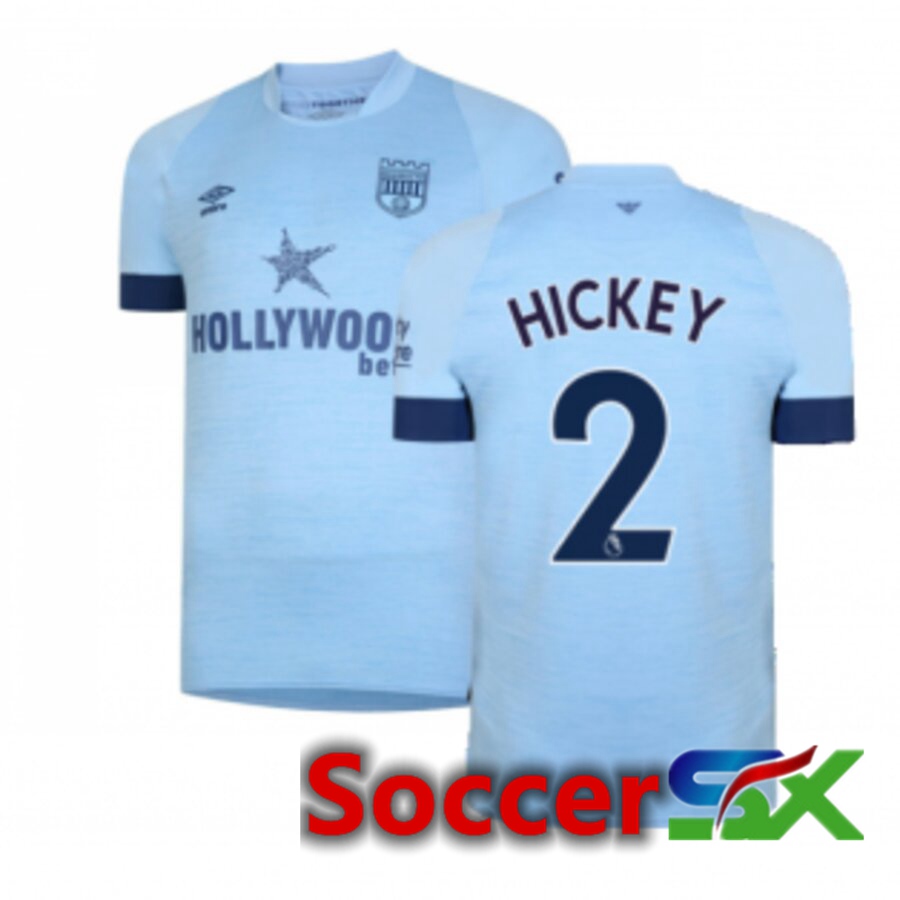 Brentford FC (HICKEY 2) Away Jersey 2022/2023