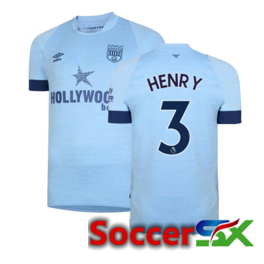 Brentford FC (HENRY 3) Away Jersey 2022/2023