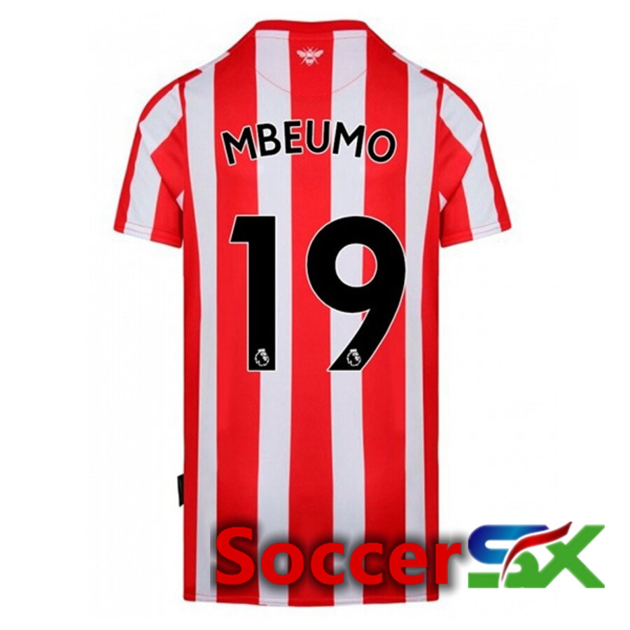 Brentford FC (MBEUMO 19) Home Jersey 2022/2023