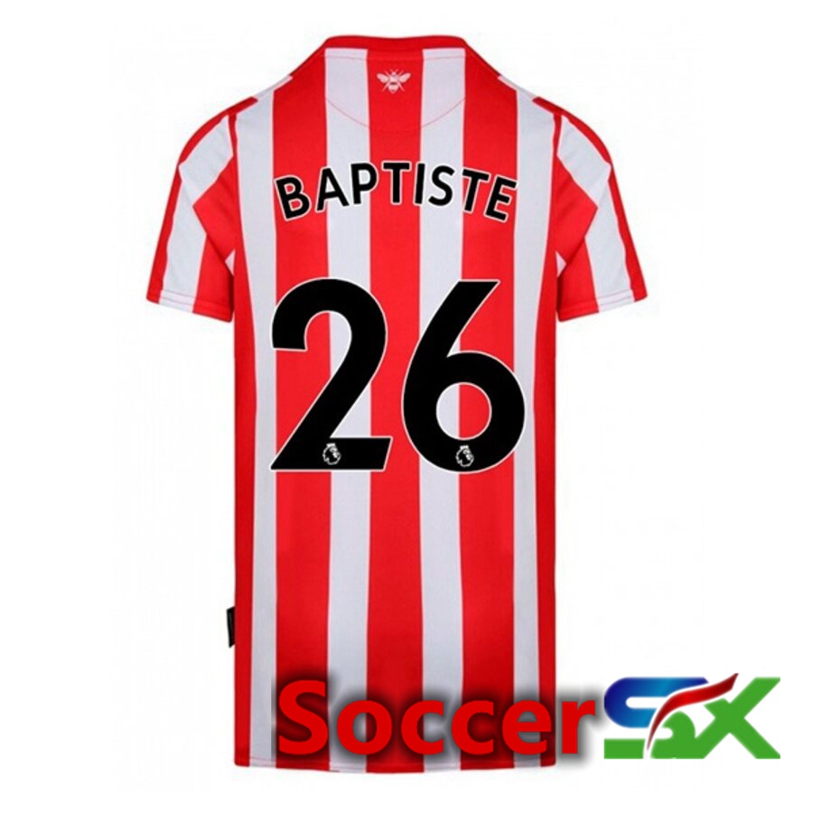 Brentford FC (BAPTISTE 26) Home Jersey 2022/2023