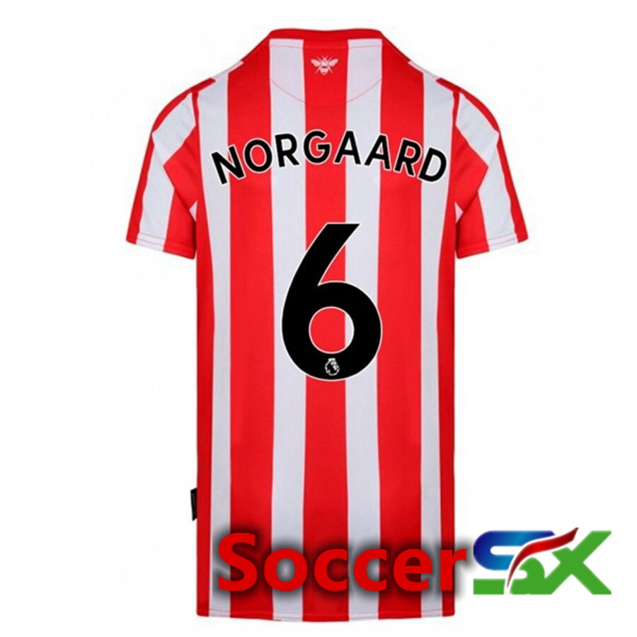 Brentford FC (NORGAARD 6) Home Jersey 2022/2023