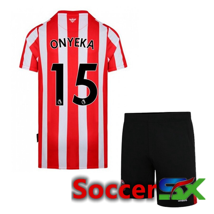 Brentford FC (ONYEKA 15) Kids Home Jersey 2022/2023