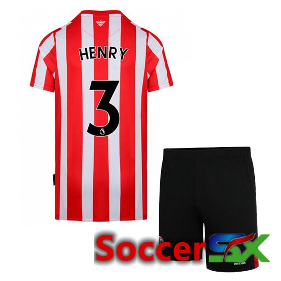 Brentford FC (HENRY 3) Kids Home Jersey 2022/2023