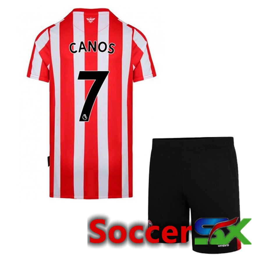 Brentford FC (CANOS 7) Kids Home Jersey 2022/2023