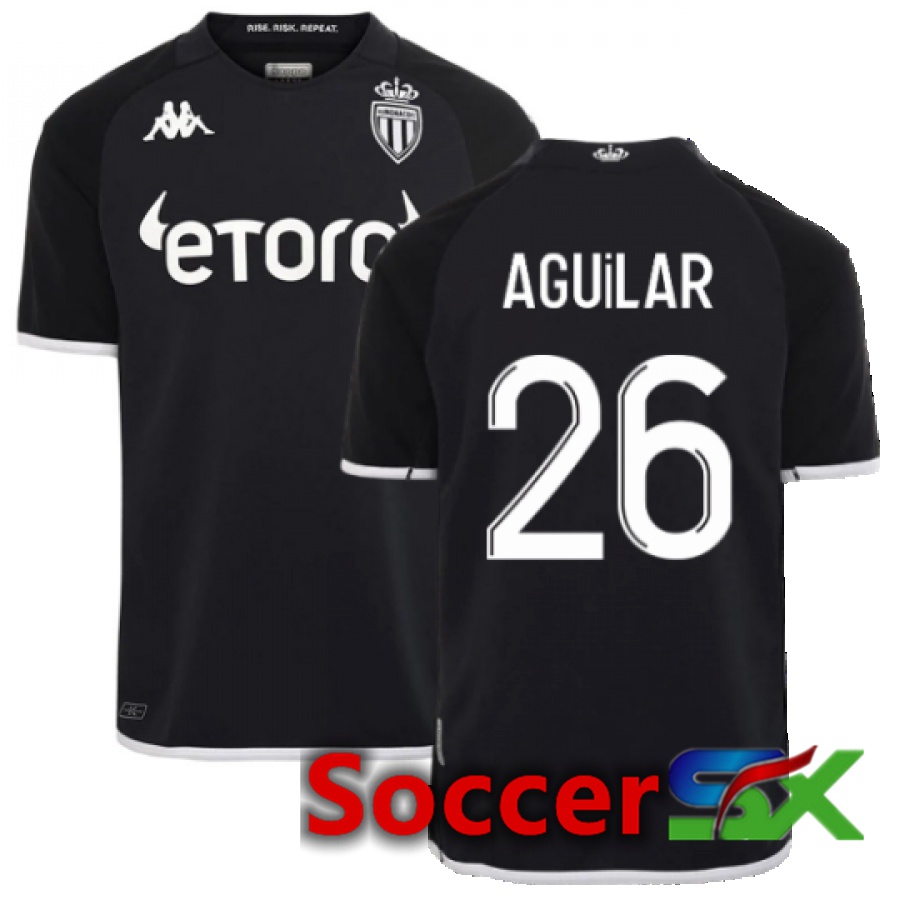 AS Monaco (Aguilar 26) Away Jersey 2022/2023