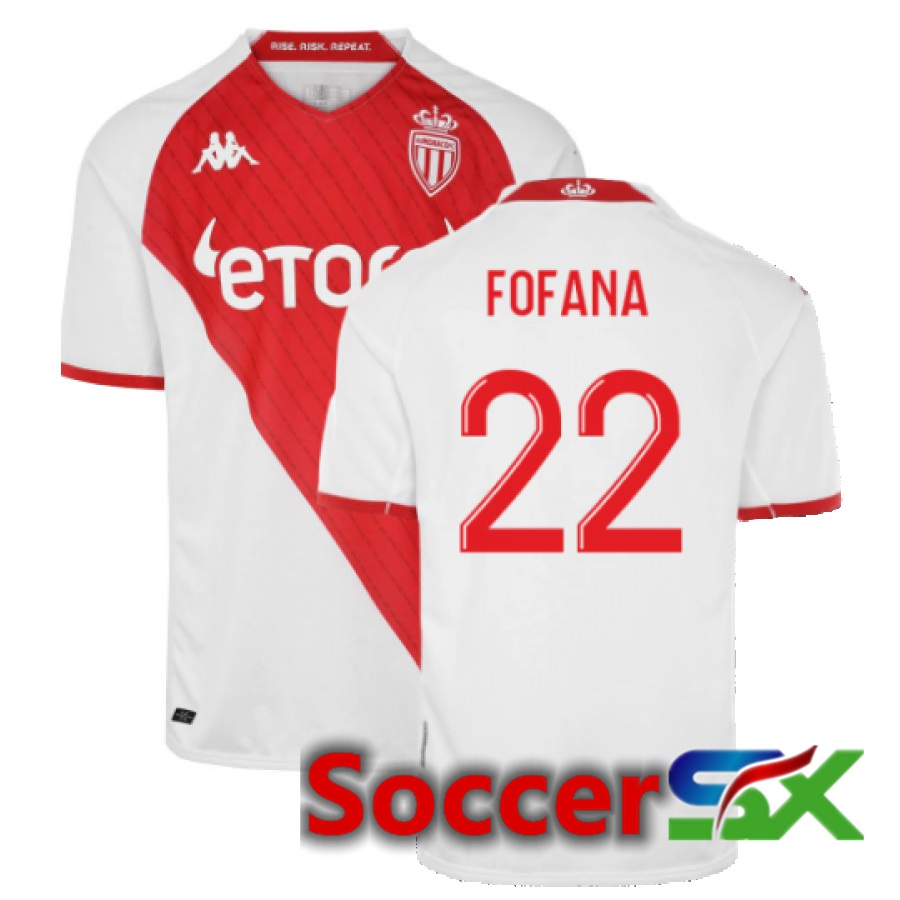 AS Monaco (Fofana 22) Home Jersey 2022/2023