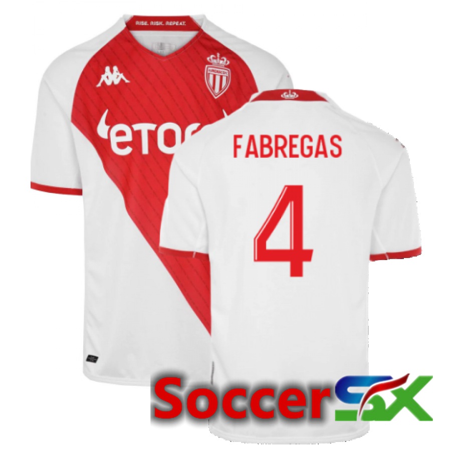 AS Monaco (Fabregas 4) Home Jersey 2022/2023