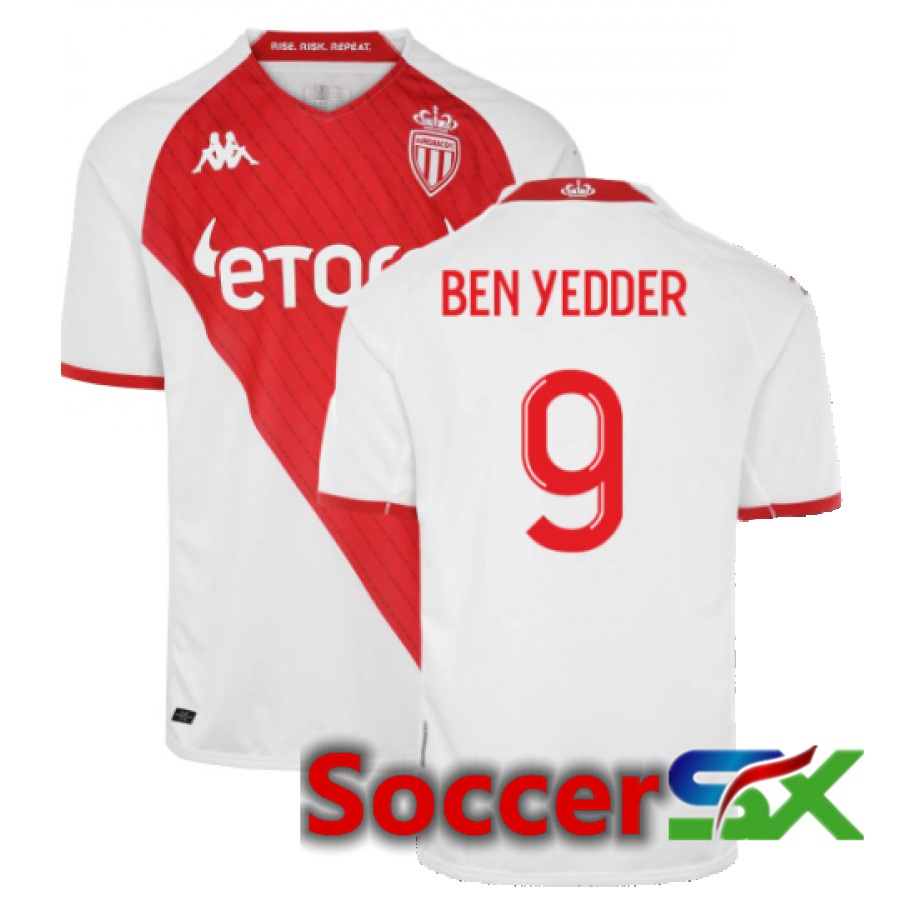AS Monaco (Ben Yedder 9) Home Jersey 2022/2023