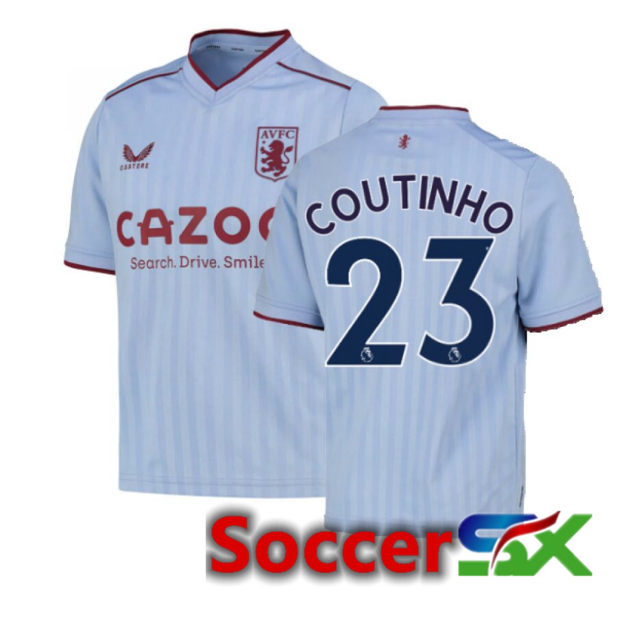 Aston Villa (COUTINHO 23) Away Jersey 2022/2023