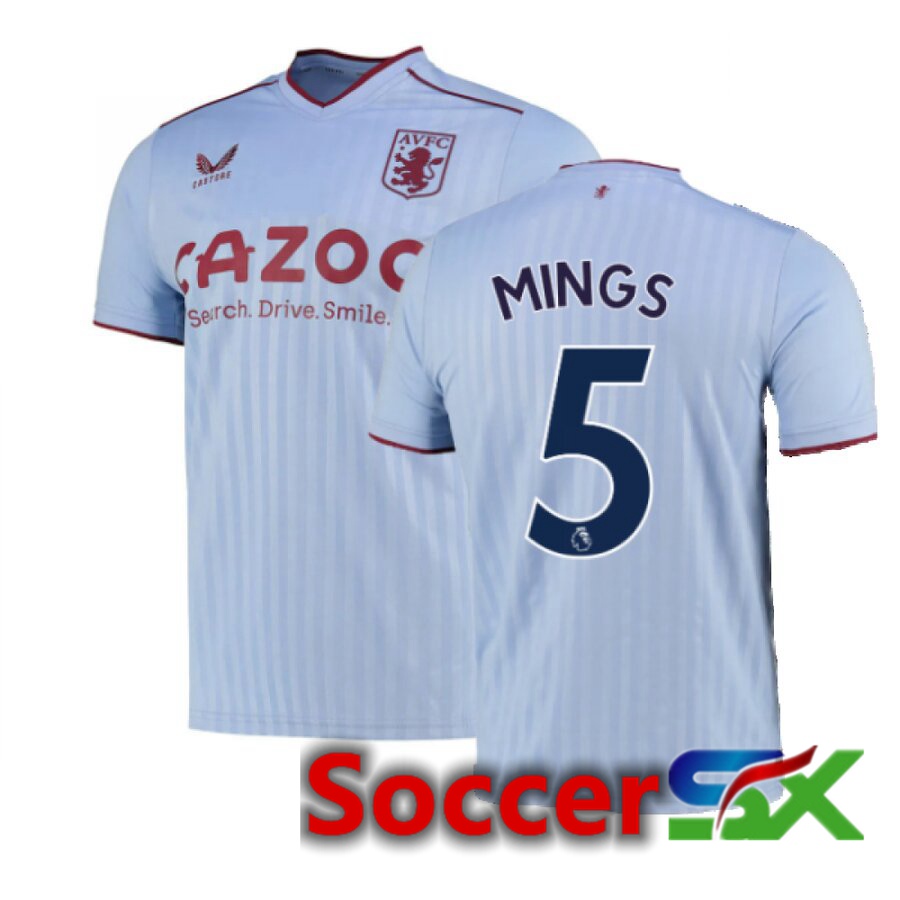 Aston Villa (MINGS 5) Away Jersey 2022/2023