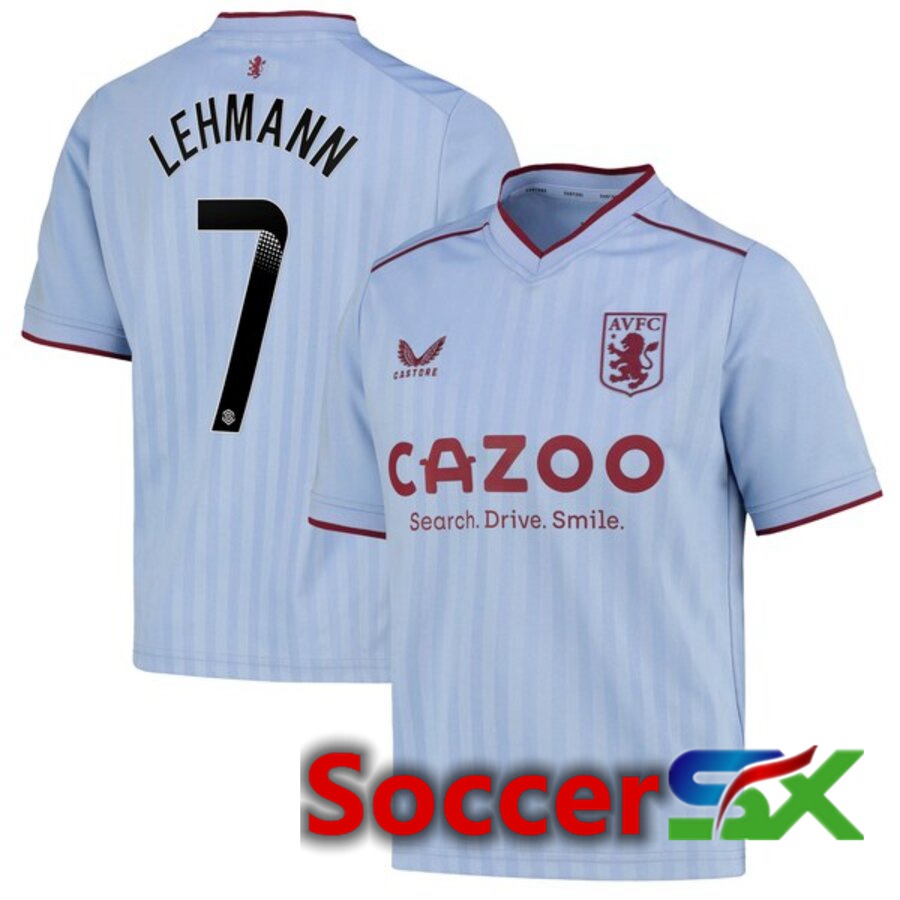 Aston Villa (LEHMANN 7) Away Jersey 2022/2023