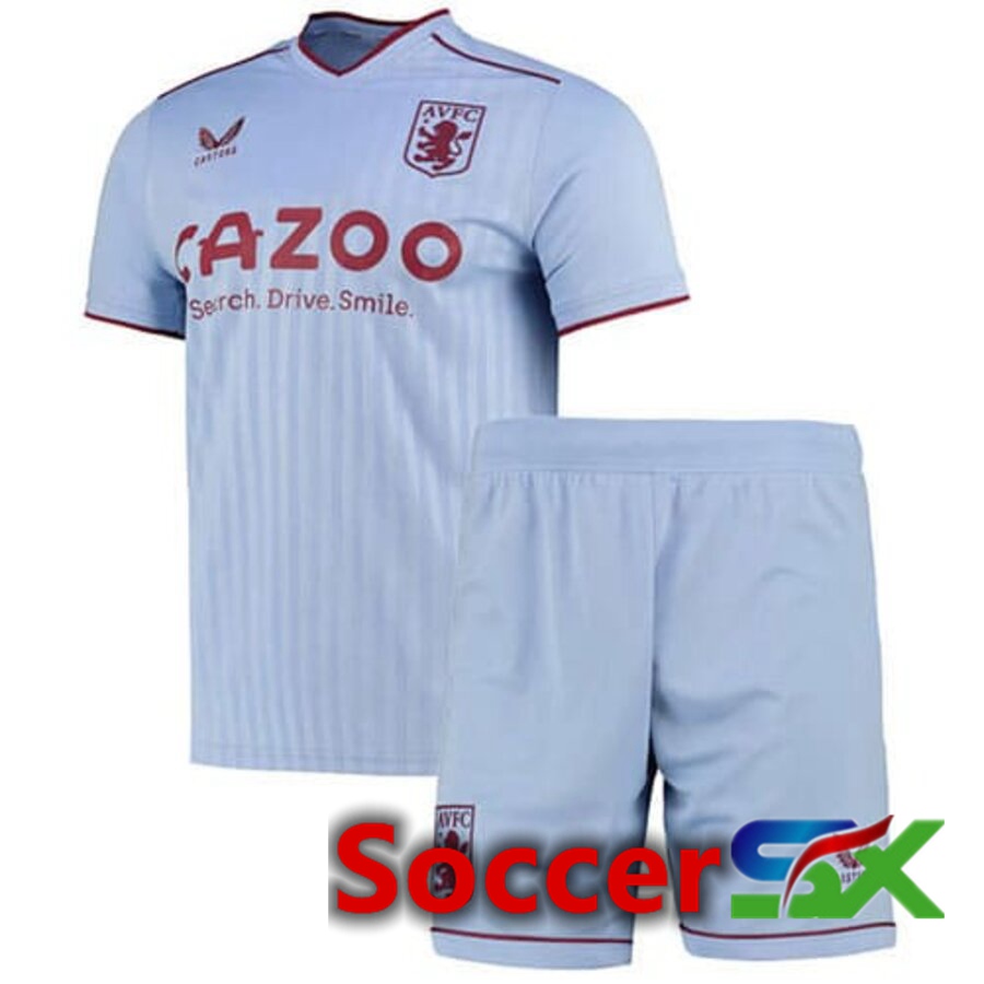 Aston Villa Kids Away Jersey 2022/2023