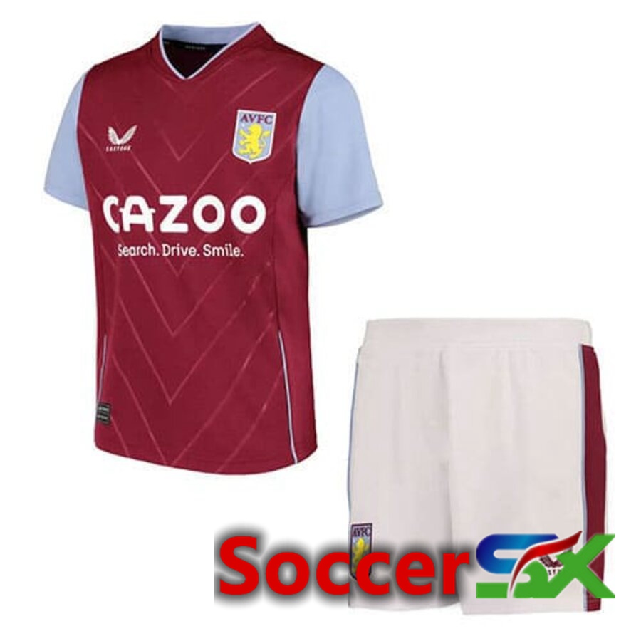 Aston Villa Kids Home Jersey 2022/2023