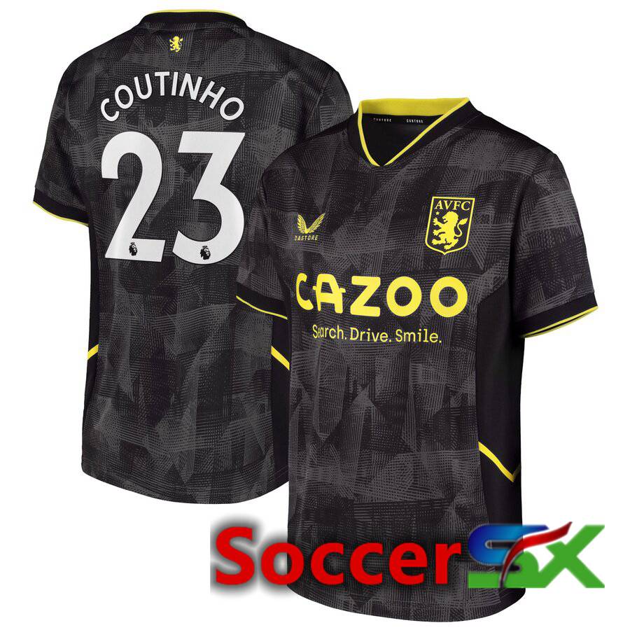 Aston Villa（COUTINHO 23）Third Jersey 2022/2023