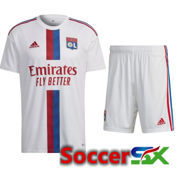 Lyon OL Home Jersey + Shorts 2022/2023