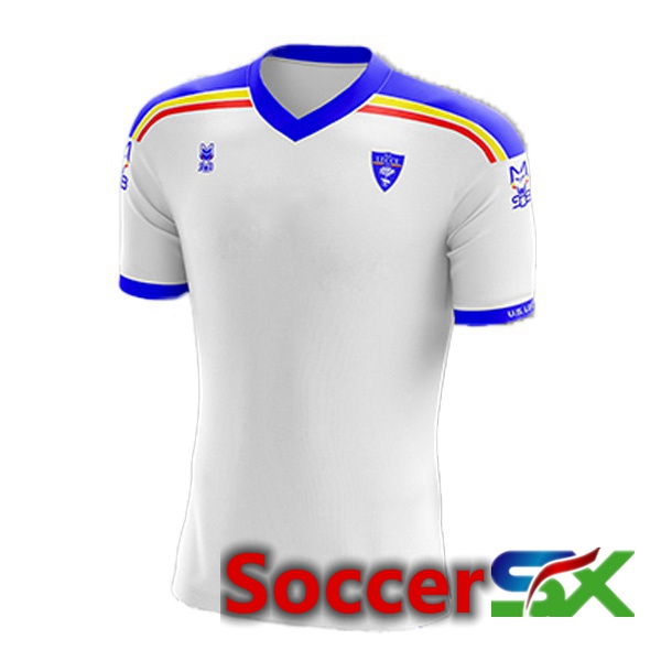 Lecce Away Jersey White 2022 2023