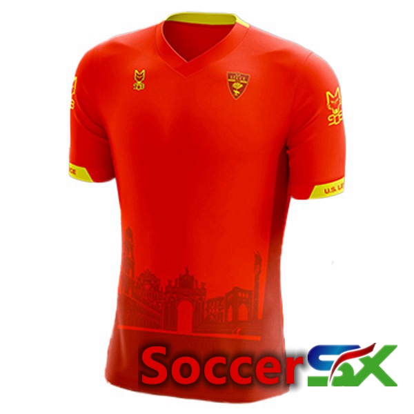 Lecce Third Jersey Red 2022 2023