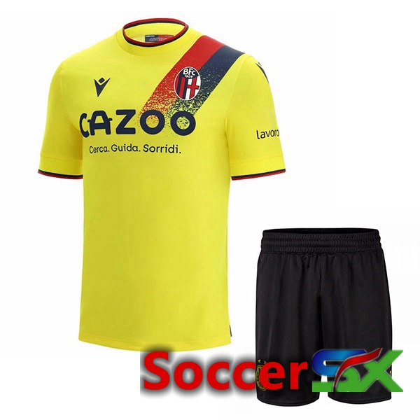 Bologna Kids Third Jersey Yellow 2022/2023