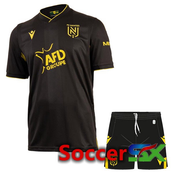 FC Nantes Kids Third Jersey Black 2022/2023